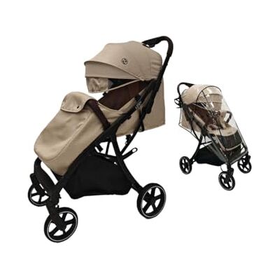 nania Lexy, poussette citadine compacte, 0 à 4 ans (22kg max), légère (7,5 kg), poussette canne, inclinable d’une main en position allongée,Habillage pluie,couvre-jambe inclus - Publicité nania Lexy, poussette citadine compacte, 0 à 4 ans (22kg max), légère (7,5 kg), poussette canne, inclinable d’une main en position allongée,Habillage pluie,couvre-jambe inclus - Publicité