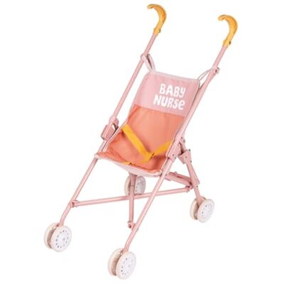 Smoby Baby Nurse Poussette Canne pour Poupons Jusqu'à 42 cms Pratique et Légère Pliage Facile A Partir de 2 Ans - Publicité Smoby Baby Nurse Poussette Canne pour Poupons Jusqu'à 42 cms Pratique et Légère Pliage Facile A Partir de 2 Ans - Publicité