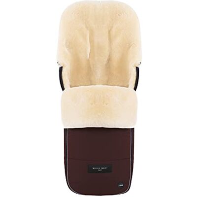 Werner Christ Chancelière en peau de mouton FLIMS LUXE de BABY – Pour poussette ou landau, en fourrure médicale, universelle (Bugaboo, Cybex, Joolz, etc.), en marron - Publicité Werner Christ Chancelière en peau de mouton FLIMS LUXE de BABY – Pour poussette ou landau, en fourrure médicale, universelle (Bugaboo, Cybex, Joolz, etc.), en marron - Publicité