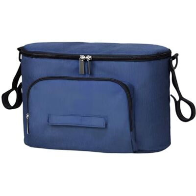 Colexy Organisateur de poussette universel multifonction pour bébé, sac de rangement étanche avec fermeture, bretelles réglables, sacs de rangement pour couches et biberons (Bleu) - Publicité Colexy Organisateur de poussette universel multifonction pour bébé, sac de rangement étanche avec fermeture, bretelles réglables, sacs de rangement pour couches et biberons (Bleu) - Publicité