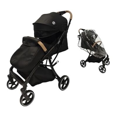 nania Lexy, poussette citadine compacte, 0 à 4 ans (22kg max), légère (7,5 kg), poussette canne, inclinable d’une main en position allongée, Habillage pluie, couvre-jambe - Publicité nania Lexy, poussette citadine compacte, 0 à 4 ans (22kg max), légère (7,5 kg), poussette canne, inclinable d’une main en position allongée, Habillage pluie, couvre-jambe - Publicité