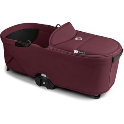 Bugaboo Dragonfly, Nacelle avec Matelas aéré et Tablier, Pliable d'une Seule Main avec la Poussette dans Toutes Les Positions, Compatible avec la Poussette citadine Dragonfly, Dark Cherry - Publicité Bugaboo Dragonfly, Nacelle avec Matelas aéré et Tablier, Pliable d'une Seule Main avec la Poussette dans Toutes Les Positions, Compatible avec la Poussette citadine Dragonfly, Dark Cherry - Publicité