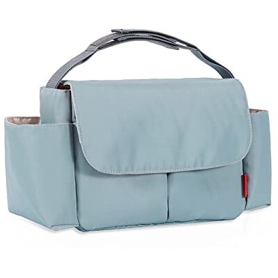 SONARIN Étanche Sac de Rangement pour Poussette,Grande Capacité Organisateur de Poussette Landau Multifonctionnel Universel Sac de Rangement pour Landau avec Porte-Gobelets(Vert) - Publicité SONARIN Étanche Sac de Rangement pour Poussette,Grande Capacité Organisateur de Poussette Landau Multifonctionnel Universel Sac de Rangement pour Landau avec Porte-Gobelets(Vert) - Publicité