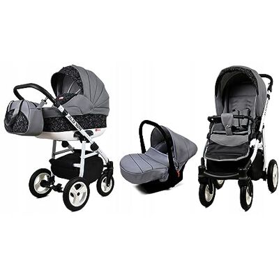 BabyLux - ALU WAY - 3in1 - Aluminium - Poussette - Publicité BabyLux - ALU WAY - 3in1 - Aluminium - Poussette - Publicité