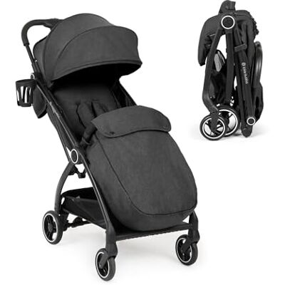 Ickle Bubba Aries Max Poussette à pliage automatique Gris Graphite - Publicité Ickle Bubba Aries Max Poussette à pliage automatique Gris Graphite - Publicité