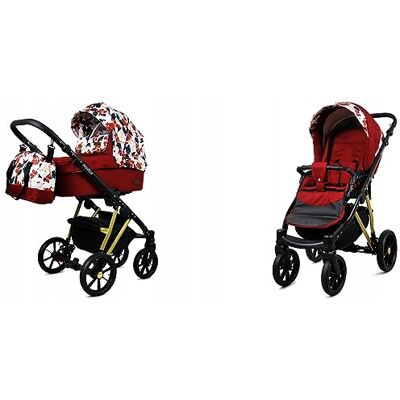 Babylux ® Enfant Poussette Combinée Set 2 en 1 Marlux Magnetic incl. Nacelle, Canne Pliable avec Accessoires Sac à langer, Habillage pluie, Moustiquaire, Porte-gobelet etc. Publicité Babylux ® Enfant Poussette Combinée Set 2 en 1 Marlux Magnetic incl. Nacelle, Canne Pliable avec Accessoires Sac à langer, Habillage pluie, Moustiquaire, Porte-gobelet etc. Publicité