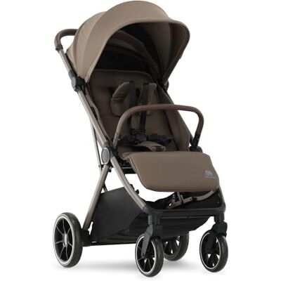 Deryan Rolo XL Travel Buggy Pour enfants de la naissance jusqu'à 22 kg (0-4 ans) Avec fonction couchage Ultra légère 8,1 kg Pliable d'une seule main UPF 50+, panier jusqu'à 10 kg (Hazel) - Publicité Deryan Rolo XL Travel Buggy Pour enfants de la naissance jusqu'à 22 kg (0-4 ans) Avec fonction couchage Ultra légère 8,1 kg Pliable d'une seule main UPF 50+, panier jusqu'à 10 kg (Hazel) - Publicité
