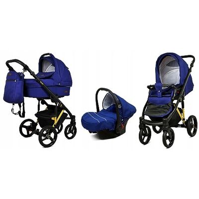 Babylux ® Enfant Poussette Combinée Set 3 en 1 UZO incl. Nacelle, Canne, Siège de voiture Siège Auto Pliable avec Sac à langer, Habillage pluie, Moustiquaire etc. Publicité Babylux ® Enfant Poussette Combinée Set 3 en 1 UZO incl. Nacelle, Canne, Siège de voiture Siège Auto Pliable avec Sac à langer, Habillage pluie, Moustiquaire etc. Publicité