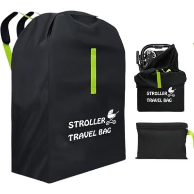 TABKSOLA Sac de transport pour poussette, avion, 120 x 63 x 43 cm, housse de protection imperméable Oxford 330D, sac de transport multifonction pour les voyages en avion et la vie quotidienne, sac de poussette - Publicité TABKSOLA Sac de transport pour poussette, avion, 120 x 63 x 43 cm, housse de protection imperméable Oxford 330D, sac de transport multifonction pour les voyages en avion et la vie quotidienne, sac de poussette - Publicité