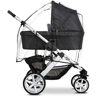 ABC Design Habillage Pluie Universel pour Poussette et Nacelle Landau Sans Substances Nocives, Bonne Aération, Coupe-Vent - Publicité ABC Design Habillage Pluie Universel pour Poussette et Nacelle Landau Sans Substances Nocives, Bonne Aération, Coupe-Vent - Publicité