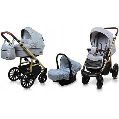 BABYLUX - ASPERO - 3-en-1 - Aluminium - Poussette - Publicité BABYLUX - ASPERO - 3-en-1 - Aluminium - Poussette - Publicité