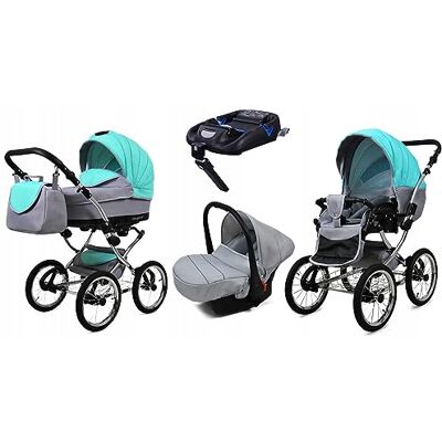 BABYLUX - MARGARET EXCLUSIVE 4 Em 1 - Mint - 4-in-1 - Poussette - Publicité BABYLUX - MARGARET EXCLUSIVE 4 Em 1 - Mint - 4-in-1 - Poussette - Publicité