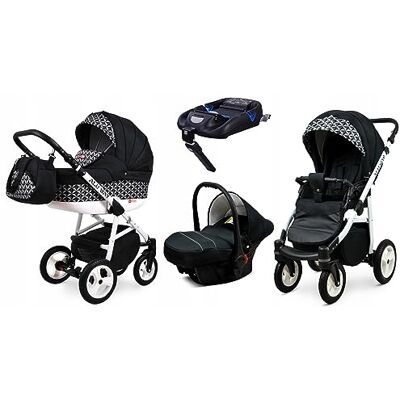 BABYLUX - ALU WAY 4 EM 1 - Noir optique - Poussette - Publicité BABYLUX - ALU WAY 4 EM 1 - Noir optique - Poussette - Publicité