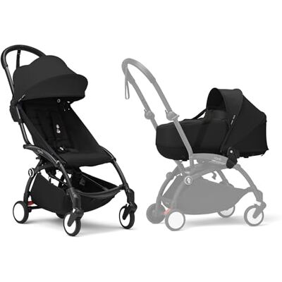 Stokke Poussette YOYO3 avec nacelle nouveau-né et pack couleur 6+ Comprend un cadre noir, un pack couleur YOYO 6+(noir) et une nacelle nouveau-né(noir) - Publicité Stokke Poussette YOYO3 avec nacelle nouveau-né et pack couleur 6+ Comprend un cadre noir, un pack couleur YOYO 6+(noir) et une nacelle nouveau-né(noir) - Publicité