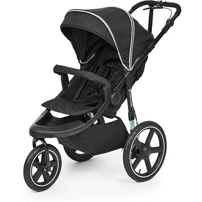 Ickle Bubba Poussette Venus Jogger Pro – Poussette tout-terrain à 3 roues, de la naissance à 22 kg, poignée réglable et pliage autobloquant (Minuit) - Publicité Ickle Bubba Poussette Venus Jogger Pro – Poussette tout-terrain à 3 roues, de la naissance à 22 kg, poignée réglable et pliage autobloquant (Minuit) - Publicité