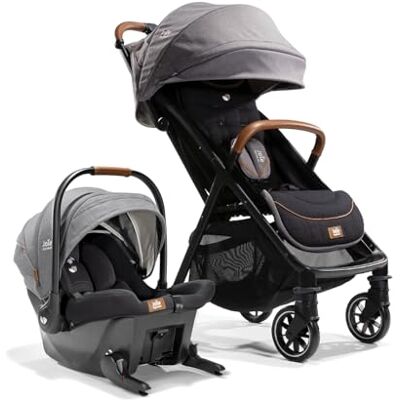 Joie Pack Duo Poussette Parcel™ Compacte + Sprint™ Siège Auto Bébé ISOFIX Intégré Carbon - Publicité Joie Pack Duo Poussette Parcel™ Compacte + Sprint™ Siège Auto Bébé ISOFIX Intégré Carbon - Publicité