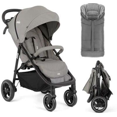Joie Litetrax – Poussette Canne Confort avec Chanceliere Bebe Poussette Thermique Suspensions Flex, Pliage à Une Main, Pare-soleil UV 50+, Roues Anti-crevaison – Pebble - Publicité Joie Litetrax – Poussette Canne Confort avec Chanceliere Bebe Poussette Thermique Suspensions Flex, Pliage à Une Main, Pare-soleil UV 50+, Roues Anti-crevaison – Pebble - Publicité