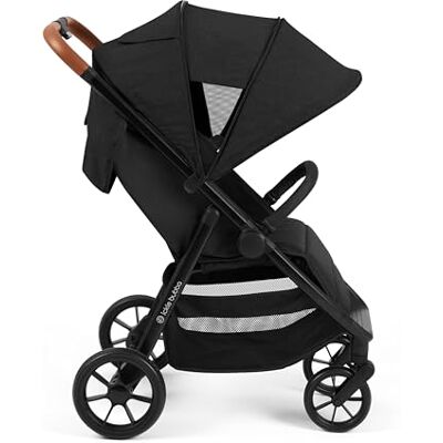 Ickle Bubba Poussette Stomp Stride (minuit) Poussette multi-terrain légère avec roues en EVA, siège extra large, UPF 50+, capuche extensible et housse de pluie - Publicité Ickle Bubba Poussette Stomp Stride (minuit) Poussette multi-terrain légère avec roues en EVA, siège extra large, UPF 50+, capuche extensible et housse de pluie - Publicité