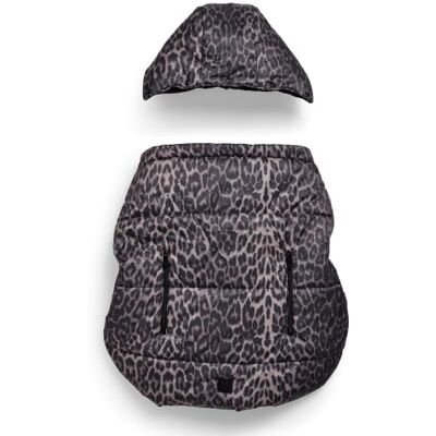 Elodie Details Cosy Cover 2-en-1 Housse Portage & Poussette, Le Leopard Couverture Universelle Porte-Bébé, Polaire, Capuche Réversible, Poche Chauffe-Mains, Déperlant, Coupe-Vent, Oeko-Tex 100 - Publicité Elodie Details Cosy Cover 2-en-1 Housse Portage & Poussette, Le Leopard Couverture Universelle Porte-Bébé, Polaire, Capuche Réversible, Poche Chauffe-Mains, Déperlant, Coupe-Vent, Oeko-Tex 100 - Publicité