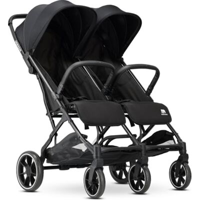 Deryan Rolo X2 XL Poussette 2 en 1 Poussette pliable De la naissance à 4 ans Charge maximale : 22 kg Poussette pliable Compact et pliable Noir - Publicité Deryan Rolo X2 XL Poussette 2 en 1 Poussette pliable De la naissance à 4 ans Charge maximale : 22 kg Poussette pliable Compact et pliable Noir - Publicité