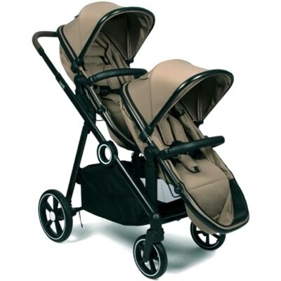 Baninni Luiz XL Poussette Double Compacte – Solution Innovante Sièges Extra Larges- Pour Jumeaux ou Enfants Rapprochés Assises convertible en nacelle,Dossiers Inclinables, Roues PU- dès la Naissance - Publicité Baninni Luiz XL Poussette Double Compacte – Solution Innovante Sièges Extra Larges- Pour Jumeaux ou Enfants Rapprochés Assises convertible en nacelle,Dossiers Inclinables, Roues PU- dès la Naissance - Publicité
