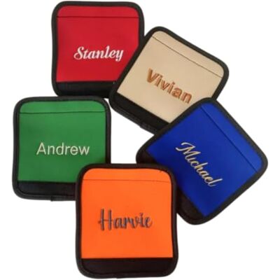 ECOVOYGGE Housse de poignée brodée personnalisée,Housses de guidon de poussette personnalisées - Publicité ECOVOYGGE Housse de poignée brodée personnalisée,Housses de guidon de poussette personnalisées - Publicité