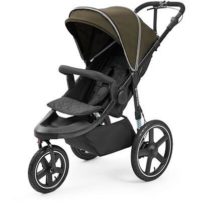 Ickle Bubba Poussette Venus Jogger Pro – Poussette tout-terrain à 3 roues, de la naissance à 22 kg, poignée réglable et pliage autobloquant (Forêt) - Publicité Ickle Bubba Poussette Venus Jogger Pro – Poussette tout-terrain à 3 roues, de la naissance à 22 kg, poignée réglable et pliage autobloquant (Forêt) - Publicité
