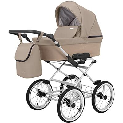 Kunert Poussette landau bébé 1 en 1 nacelle bébé ROMANTIC retro pousette - Publicité Kunert Poussette landau bébé 1 en 1 nacelle bébé ROMANTIC retro pousette - Publicité