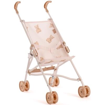 Roma Poussette-Canne Teddy Dolls pour poupées, Motif Ours en Peluche, à partir de 2 Ans, Structure en métal, Convient aux poupées jusqu'à 50 cm, Beige, Utilisation intérieure/extérieure - Publicité Roma Poussette-Canne Teddy Dolls pour poupées, Motif Ours en Peluche, à partir de 2 Ans, Structure en métal, Convient aux poupées jusqu'à 50 cm, Beige, Utilisation intérieure/extérieure - Publicité
