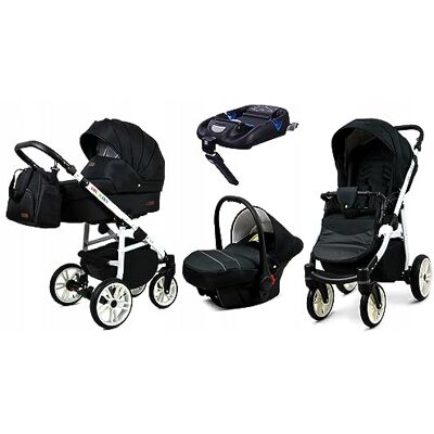 BABYLUX - CLASSIC GOLD 4-IN-1 - Onyx White Frame - Pushchair - Publicité BABYLUX - CLASSIC GOLD 4-IN-1 - Onyx White Frame - Pushchair - Publicité