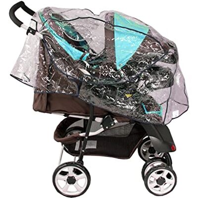 Bambisol Habillage Pluie pour Poussette Combiné Transparent - Publicité Bambisol Habillage Pluie pour Poussette Combiné Transparent - Publicité