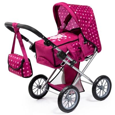 Bayer Design Poussette Landau pour poupée City Star avec Sac à bandoulière transformable en poussette canne pour poupées, nacelle amovible, poignée réglable, pliable, pour les enfants 3+ ans - Publicité Bayer Design Poussette Landau pour poupée City Star avec Sac à bandoulière transformable en poussette canne pour poupées, nacelle amovible, poignée réglable, pliable, pour les enfants 3+ ans - Publicité