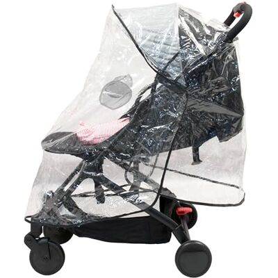 Bambisol Habillage Pluie Universel pour Poussettes avec Canopy Transparent - Publicité Bambisol Habillage Pluie Universel pour Poussettes avec Canopy Transparent - Publicité
