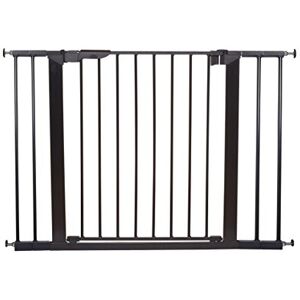 BabyDan Premier Barrière à Fixation par Pression pour Porte/Escalier, Noir, 99 106,3 cm - Publicité