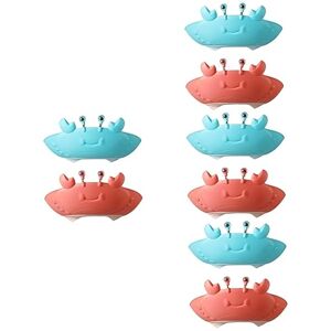 TOYANDONA 8 Pièces Capuchon De Shampoing Au Crabe Bouchon De Shampoing Pour Chapeau De Pour Enfants Nourrisson Croûte De Lait Plastique Nouveau Née Capuchon De Protection Languette - Publicité