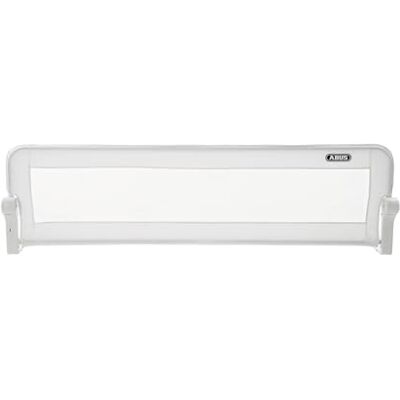 ABUS Barrière de lit Eric pour bébés et Enfants Protection antichute pour Lits parentaux, Lits d'enfants, Lits de Famille Pliable pour Les Voyages Barrière de lit 100 cm Blanc - Publicité ABUS Barrière de lit Eric pour bébés et Enfants Protection antichute pour Lits parentaux, Lits d'enfants, Lits de Famille Pliable pour Les Voyages Barrière de lit 100 cm Blanc - Publicité