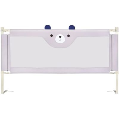 LANTUS Barrière de lit pour Les Tout-Petits, réglable en Hauteur, Cadre en métal Robuste Barrière de Lit Bébé Barrière de Sécurité, Cadre Métallique Anti-Chute, Gris-175 * 100 * 26cm Petit Ours - Publicité LANTUS Barrière de lit pour Les Tout-Petits, réglable en Hauteur, Cadre en métal Robuste Barrière de Lit Bébé Barrière de Sécurité, Cadre Métallique Anti-Chute, Gris-175 * 100 * 26cm Petit Ours - Publicité