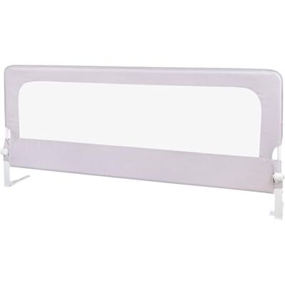 LANTUS Barrière de lit pour Les Tout-Petits, réglable en Hauteur, Cadre en métal Robuste Barrière de Lit Bébé Barrière de Sécurité, Cadre Métallique Anti-Chute, Gris-180 * 70 * 26cm - Publicité LANTUS Barrière de lit pour Les Tout-Petits, réglable en Hauteur, Cadre en métal Robuste Barrière de Lit Bébé Barrière de Sécurité, Cadre Métallique Anti-Chute, Gris-180 * 70 * 26cm - Publicité