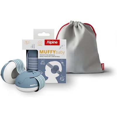 Alpine Muffy Baby Casque Anti Bruit Bébé : Protection Auditive Jusqu'à 36 Mois Certifié CE Améliore le Sommeil Pendant les Déplacements Réglable Denim - Publicité Alpine Muffy Baby Casque Anti Bruit Bébé : Protection Auditive Jusqu'à 36 Mois Certifié CE Améliore le Sommeil Pendant les Déplacements Réglable Denim - Publicité