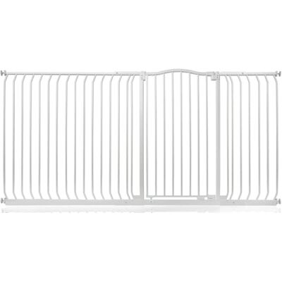 Safetots Barrière de Sécurité Supérieure Extra Haute avec Design Courbé, Barrière à Pression pour Escaliers, 207cm 216cm, Hauteur Extra Haute de 100cm, Couleur Blanc Mat - Publicité Safetots Barrière de Sécurité Supérieure Extra Haute avec Design Courbé, Barrière à Pression pour Escaliers, 207cm 216cm, Hauteur Extra Haute de 100cm, Couleur Blanc Mat - Publicité