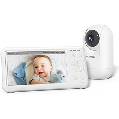 momcozy Babyphone Caméra BM01 I Écran 5 Pouces, Fonctionne sans WiFi - Publicité momcozy Babyphone Caméra BM01 I Écran 5 Pouces, Fonctionne sans WiFi - Publicité