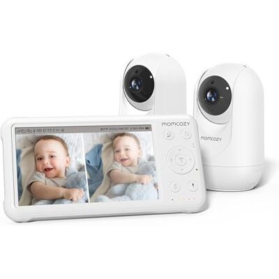 momcozy Babyphone Caméra BM01 I Écran 5 Pouces, Fonctionne sans WiFi - Publicité momcozy Babyphone Caméra BM01 I Écran 5 Pouces, Fonctionne sans WiFi - Publicité