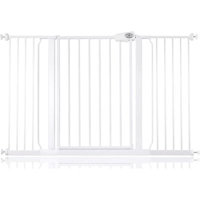 Bettacare Barrière de Sécurité Easy Fit, Barrière d'Escalier à Fixation par Pression pour Bébé, Installation Facile pour Portes, Couloirs et Espaces, 133,2cm 141,2cm, Couleur Blanc - Publicité Bettacare Barrière de Sécurité Easy Fit, Barrière d'Escalier à Fixation par Pression pour Bébé, Installation Facile pour Portes, Couloirs et Espaces, 133,2cm 141,2cm, Couleur Blanc - Publicité