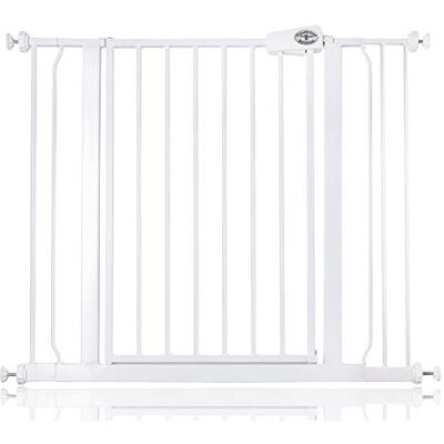 Bettacare Barrière de Sécurité Easy Fit, Barrière d'Escalier à Fixation par Pression pour Bébé, Installation Facile pour Portes, Couloirs et Espaces, 94,3cm 102,3cm, Couleur Blanc - Publicité Bettacare Barrière de Sécurité Easy Fit, Barrière d'Escalier à Fixation par Pression pour Bébé, Installation Facile pour Portes, Couloirs et Espaces, 94,3cm 102,3cm, Couleur Blanc - Publicité