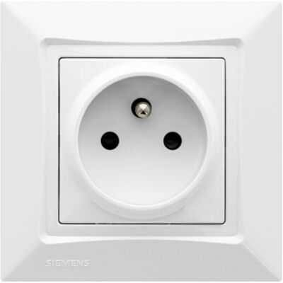 Siemens - SIE003667 - Delta - 2P+T blanc - outlet - Publicité Siemens - SIE003667 - Delta - 2P+T blanc - outlet - Publicité