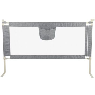 LANTUS Barrière de Sécurité Enfant Lit Pliable, Portable Bed Rail, Barrière de Lit Enfant Bébé 0-3 Ans, Bords Arrondis et Maille Respirante-1.8m-Gris - Publicité LANTUS Barrière de Sécurité Enfant Lit Pliable, Portable Bed Rail, Barrière de Lit Enfant Bébé 0-3 Ans, Bords Arrondis et Maille Respirante-1.8m-Gris - Publicité