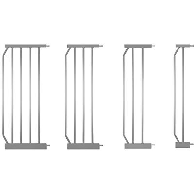 IB-Style Rallonges/Extensions/Accessoires pour le barriér de sécurité BERRIN KAYA MIKA argenté 4 longueurs 10cm - Publicité IB-Style Rallonges/Extensions/Accessoires pour le barriér de sécurité BERRIN KAYA MIKA argenté 4 longueurs 10cm - Publicité