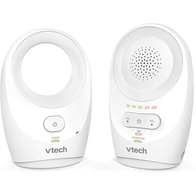 VTech DM1111 Babyphone Audio Numérique – Technologie DECT, Affichage du Niveau de Bruit, Clip Ceinture et Bien Plus – Unité Parentale et Unité Bébé - Publicité VTech DM1111 Babyphone Audio Numérique – Technologie DECT, Affichage du Niveau de Bruit, Clip Ceinture et Bien Plus – Unité Parentale et Unité Bébé - Publicité