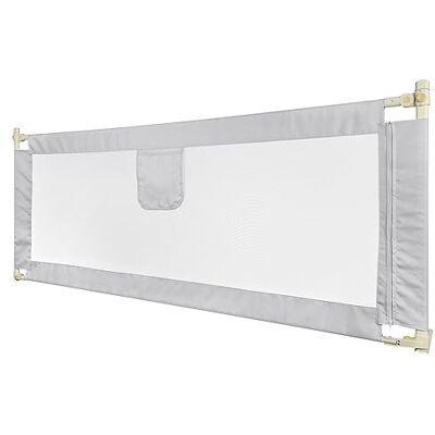 LANTUS Barrière de lit pour Les Tout-Petits, réglable en Hauteur, Cadre en métal Robuste Barrière de Lit Bébé Barrière de Sécurité, Cadre Métallique Anti-Chute, Gris foncé 2,0 m - Publicité LANTUS Barrière de lit pour Les Tout-Petits, réglable en Hauteur, Cadre en métal Robuste Barrière de Lit Bébé Barrière de Sécurité, Cadre Métallique Anti-Chute, Gris foncé 2,0 m - Publicité