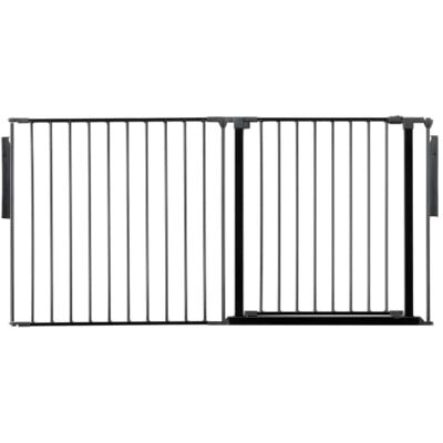 Safetots Séparateur de Pièce Multi-Panneau Premium, jusqu'à 154cm de Largeur, Barrière Flexible Multi-Panneau avec Porte pour Bébés et Tout-Petits, 70cm de Haut, Couleur Noir - Publicité Safetots Séparateur de Pièce Multi-Panneau Premium, jusqu'à 154cm de Largeur, Barrière Flexible Multi-Panneau avec Porte pour Bébés et Tout-Petits, 70cm de Haut, Couleur Noir - Publicité